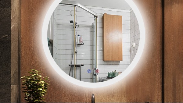 身临其境的美好，LED智能浴室镜引领时尚浴室新潮流