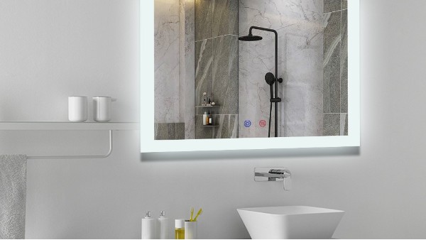 明亮空间，尽在镜前：LED浴室镜的家居巧思
